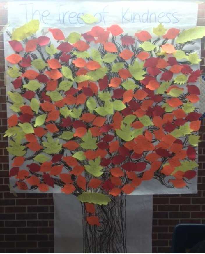 Bruins Squad’s “The Tree of Kindness” promoting “No Place For Hate”