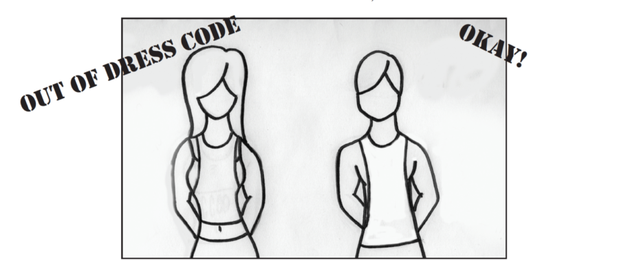 The dress code - or the way it’s enforced - seems to target female students more than males.