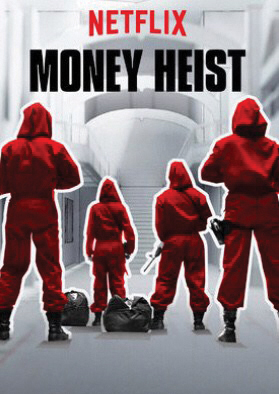 BINGE-WORTHY: Netflix just released season two of Money Heist.