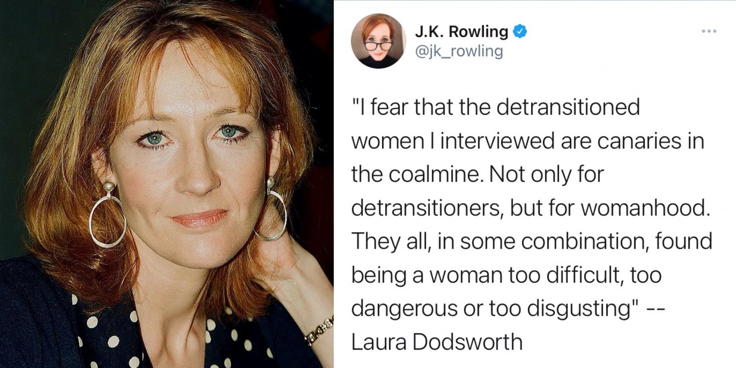 jk rowling young