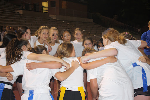 Powderpuff was no joke this year, as teams went into Monday night with their game faces on.