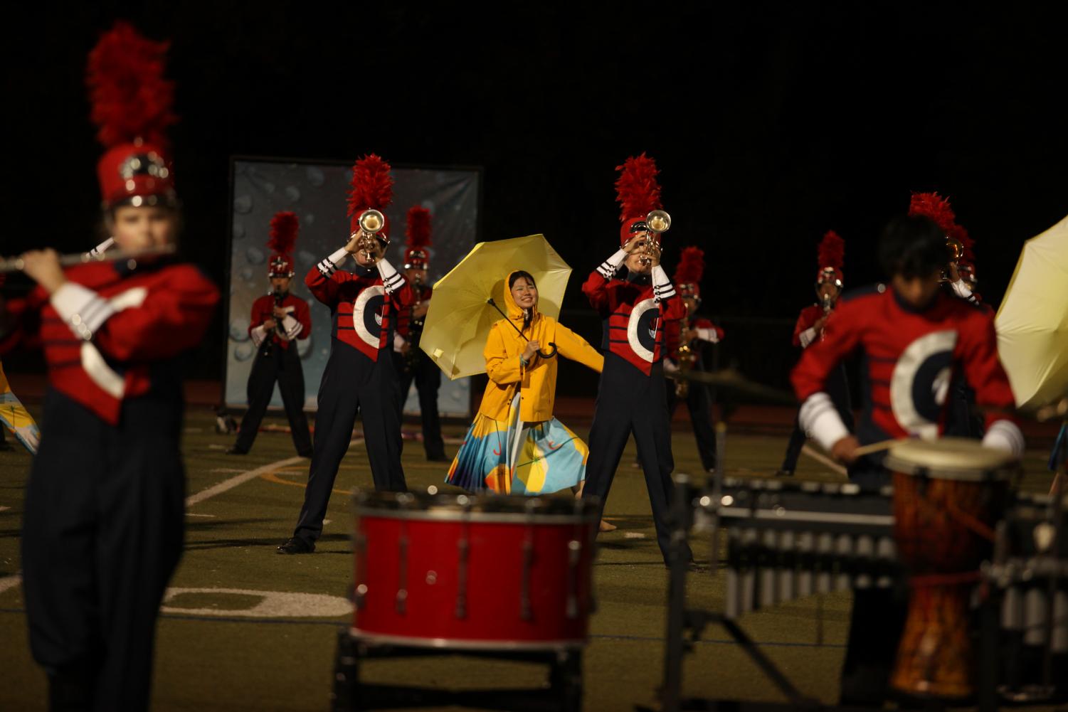 See Moments From Marching Band's Historic Finish At State And Regionals Competitions