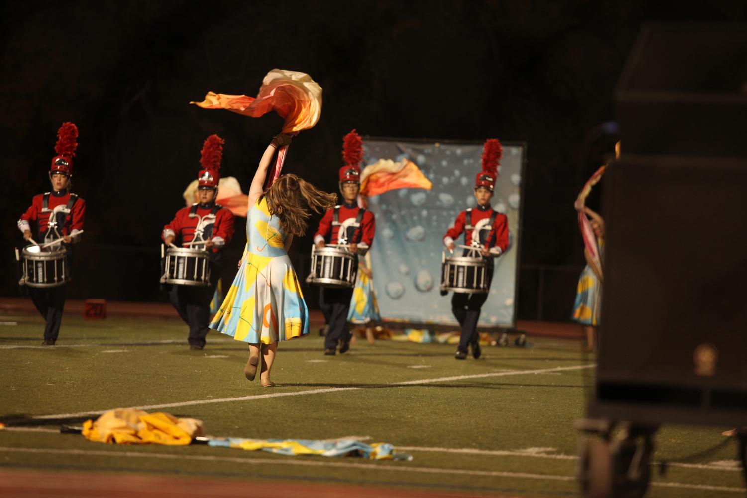 See Moments From Marching Band's Historic Finish At State And Regionals Competitions