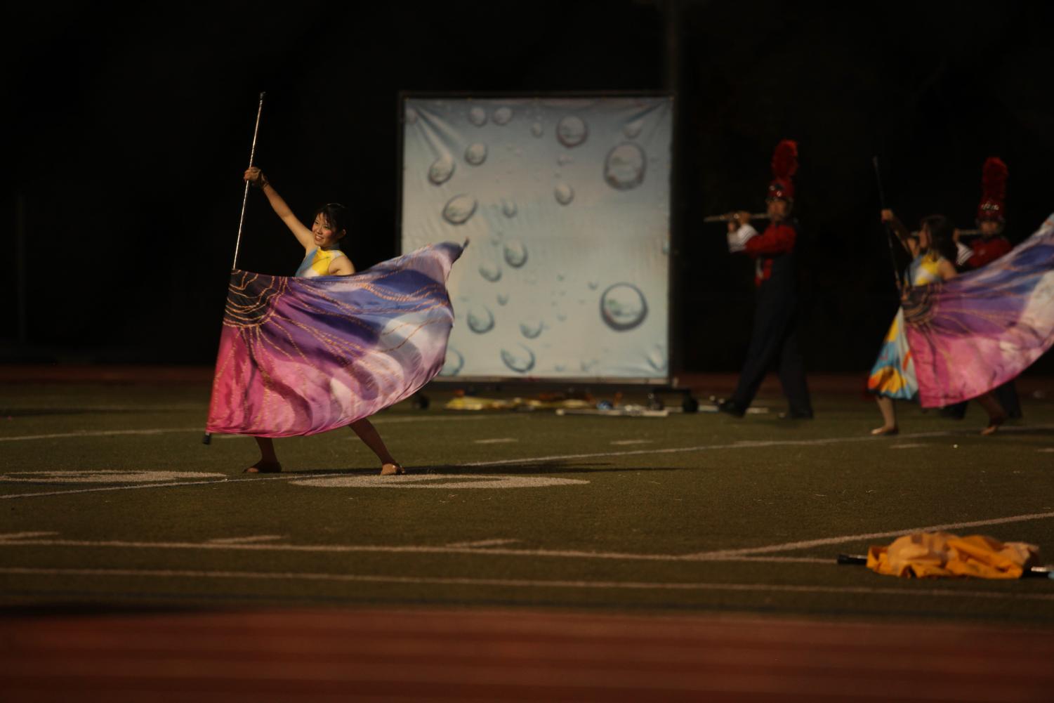 See Moments From Marching Band's Historic Finish At State And Regionals Competitions