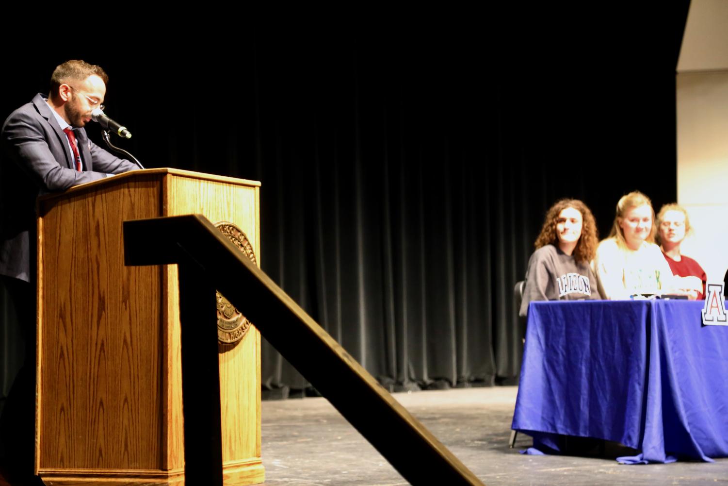 See Moments from Creek’s Fine Arts Signing Day