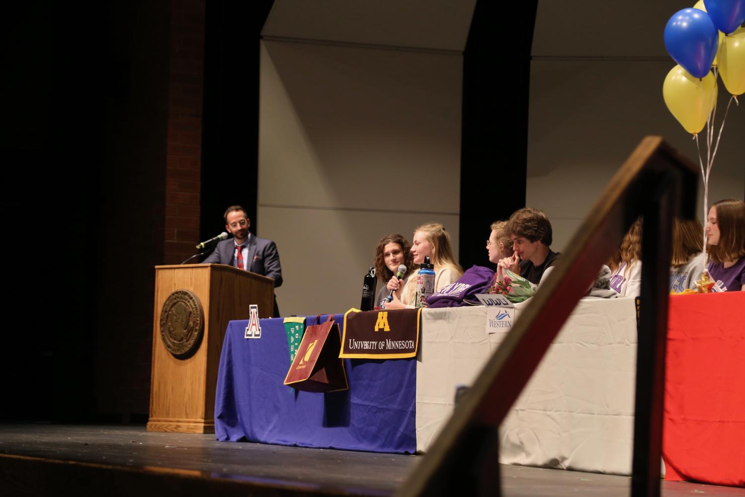 See Moments from Creek’s Fine Arts Signing Day