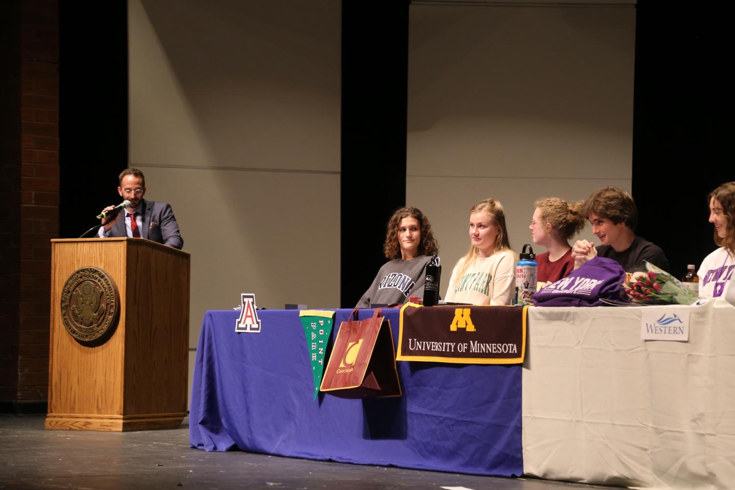 See Moments from Creek’s Fine Arts Signing Day