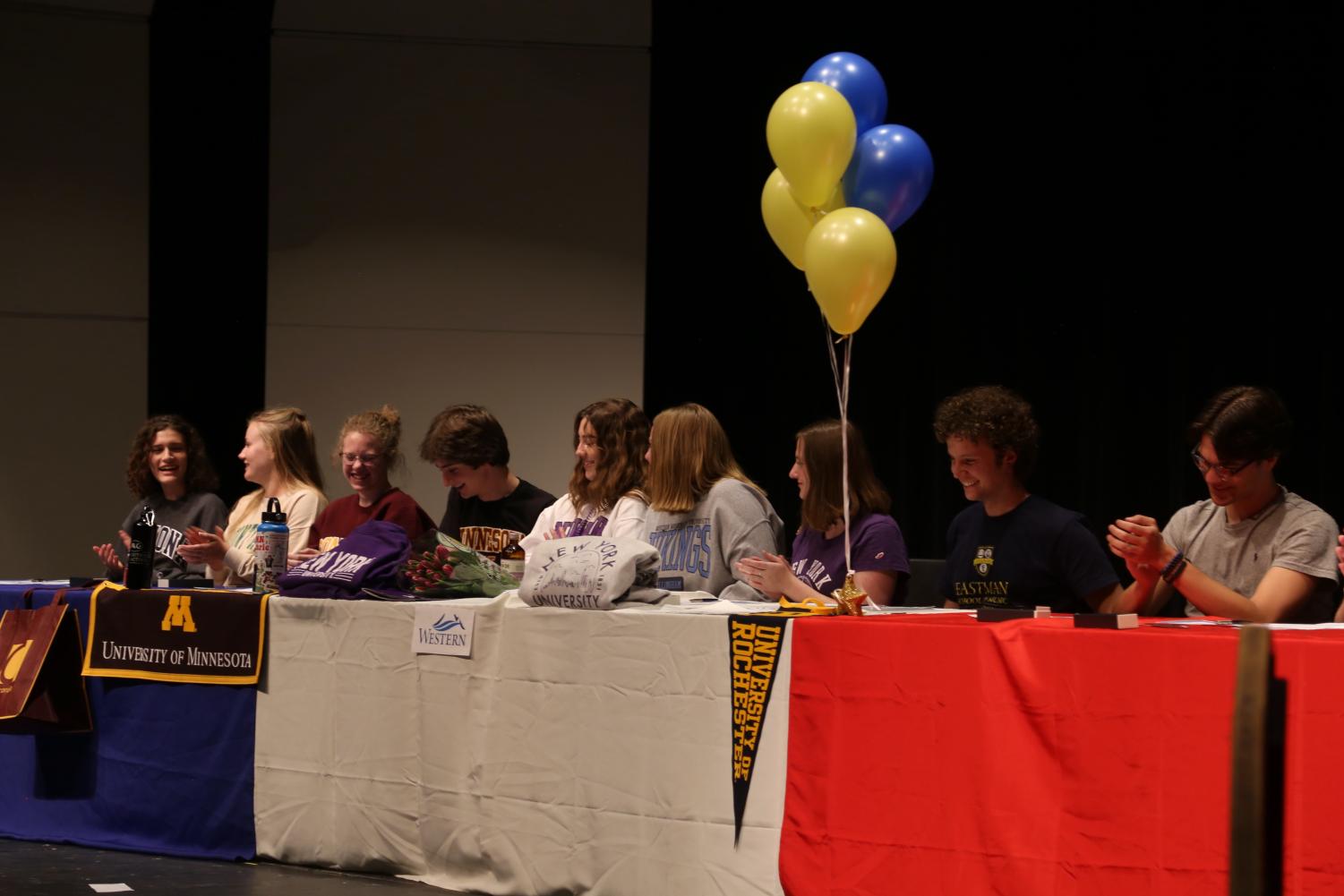 See Moments from Creek’s Fine Arts Signing Day