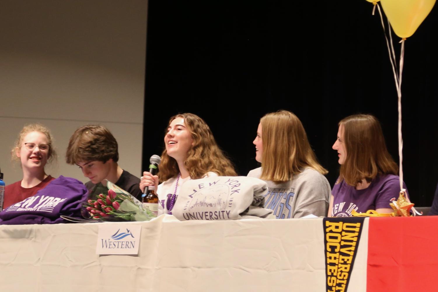 See Moments from Creek’s Fine Arts Signing Day