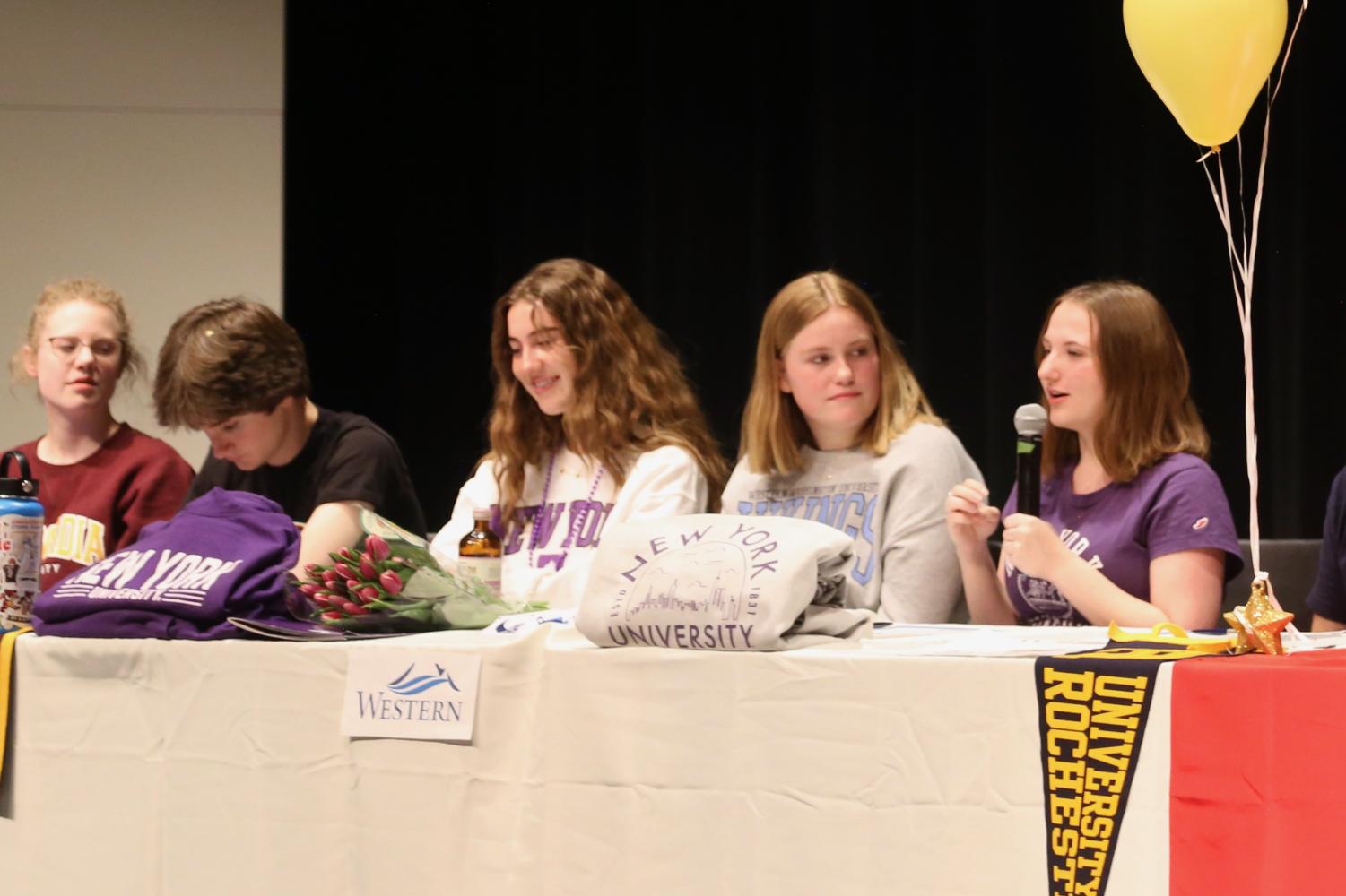 See Moments from Creek’s Fine Arts Signing Day