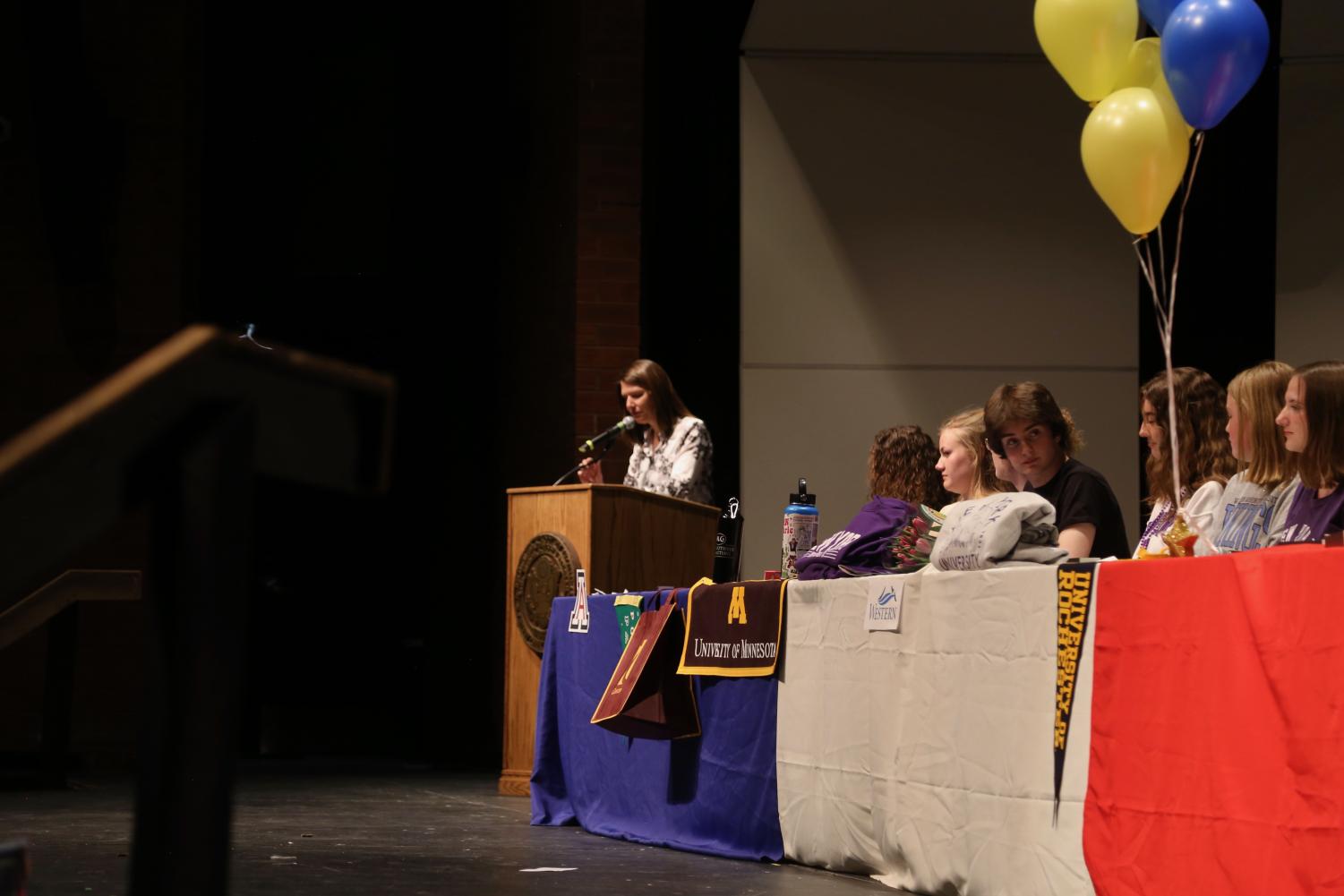 See Moments from Creek’s Fine Arts Signing Day