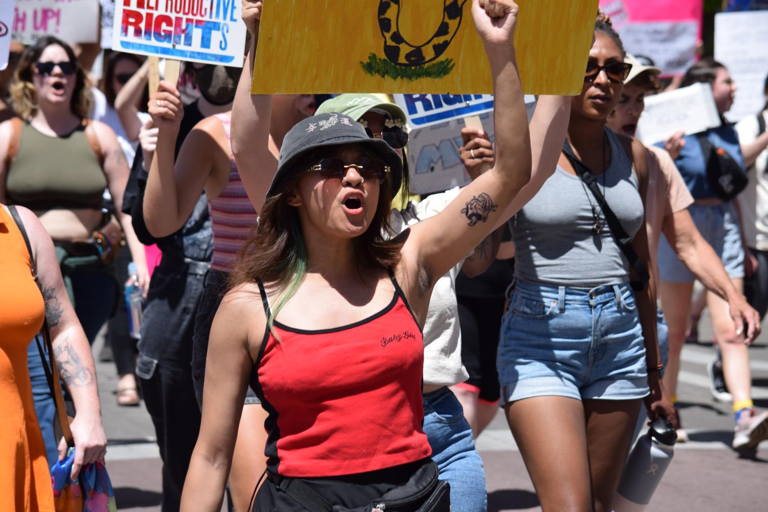 Denverites Show Up to Protest Roe v. Wade Overturning