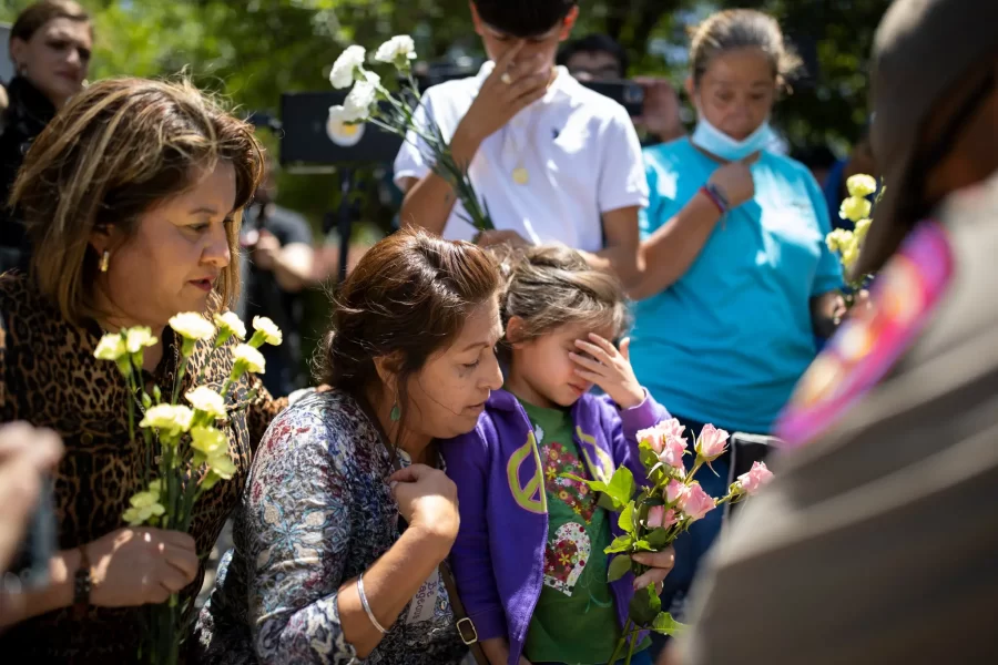 Many+families+in+Uvalde+found+comfort+in+prayer+as+they+waited+to+hear+from+their+loved+ones+after+the+shooting.