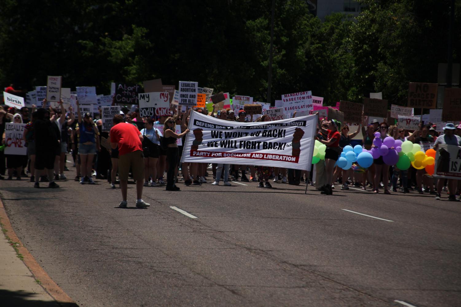 Abortion Rights Protests Continue in Front of Colorado Capitol