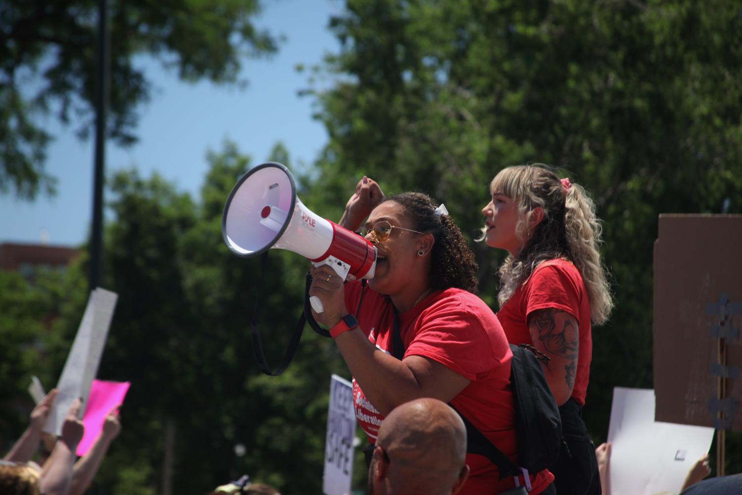 Abortion Rights Protests Continue in Front of Colorado Capitol