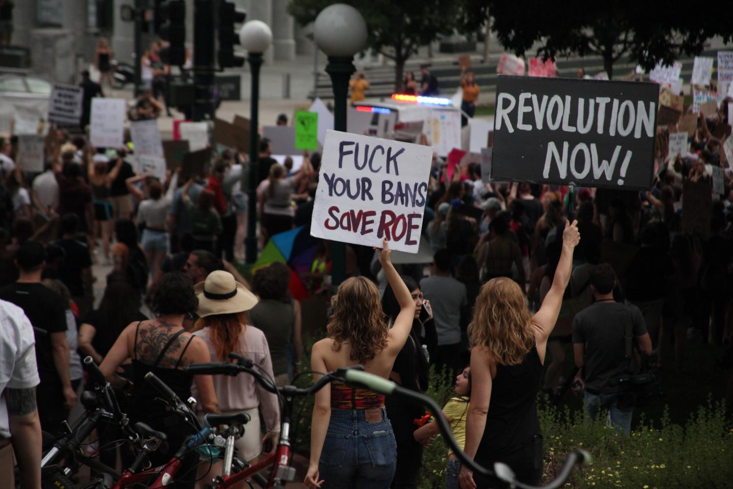 Abortion Rights Protests Continue in Front of Colorado Capitol