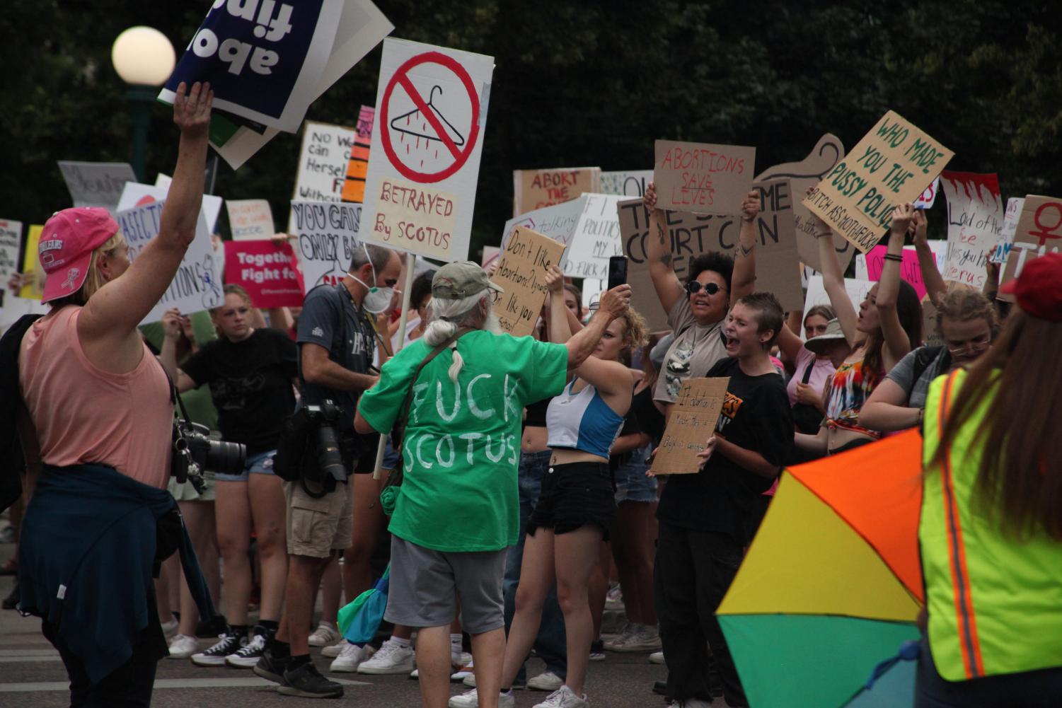 Abortion Rights Protests Continue in Front of Colorado Capitol