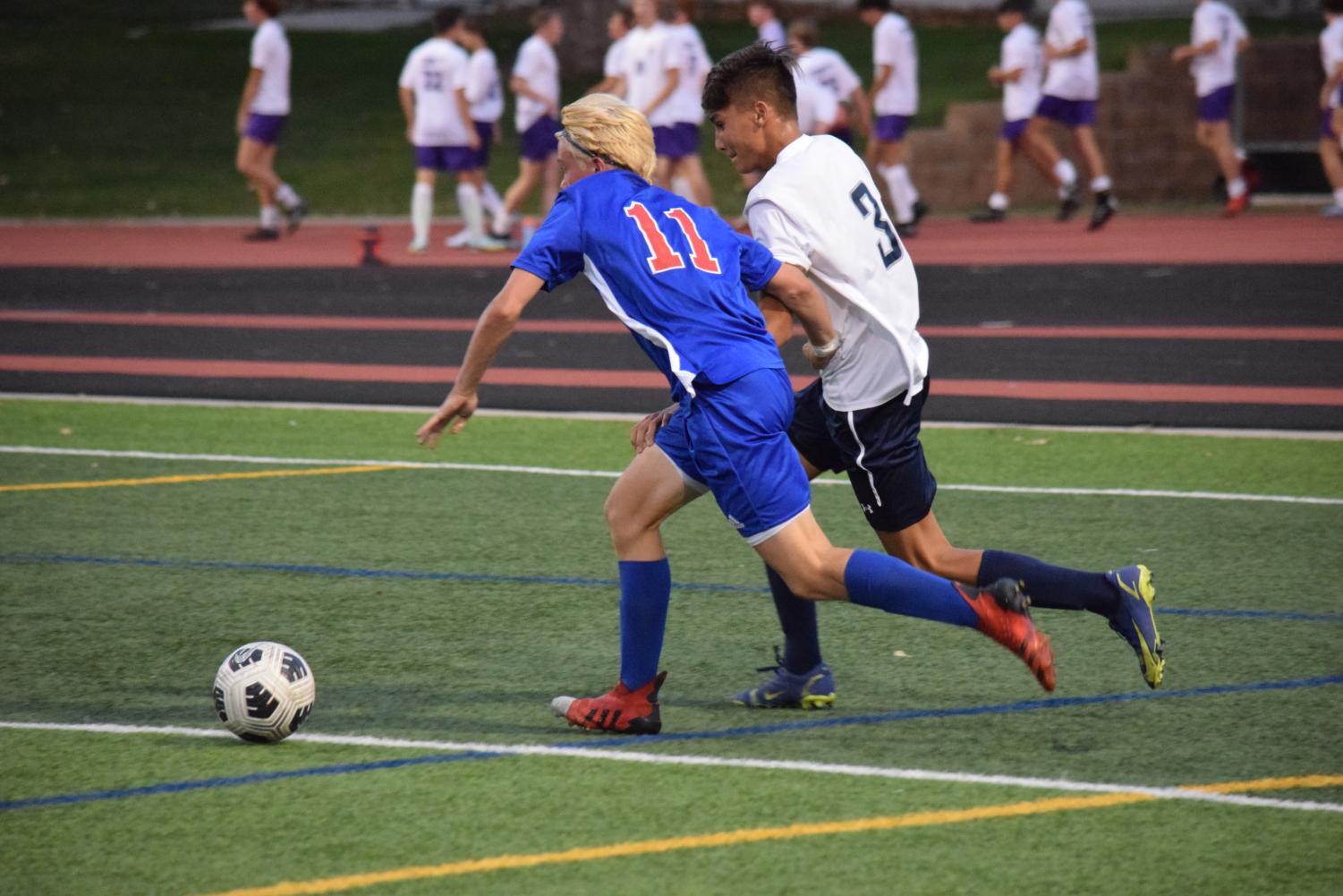 See Moments From Varsity Boys' Soccer Game