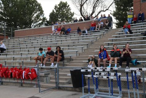 Only a few students showed up to the womens varsity soccer match against Eaglecrest on March 26, despite a 4-0 win.