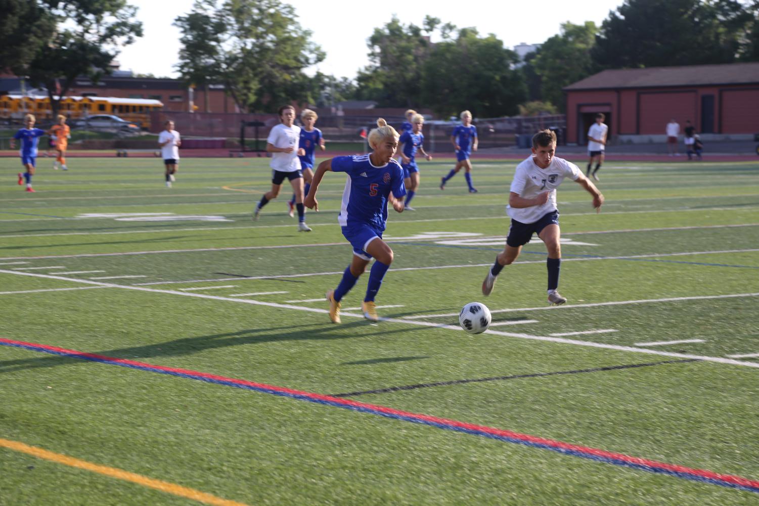 See Moments From Varsity Boys' Soccer Game