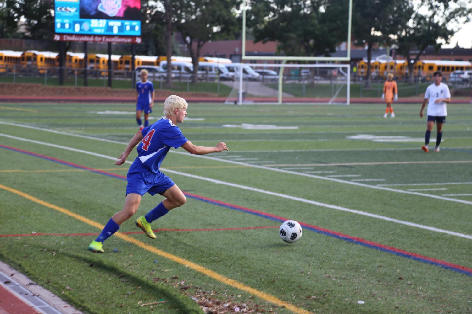 See Moments From Varsity Boys' Soccer Game