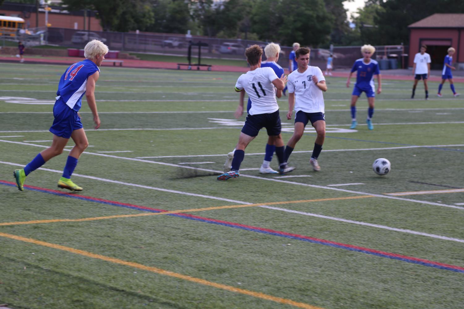 See Moments From Varsity Boys' Soccer Game