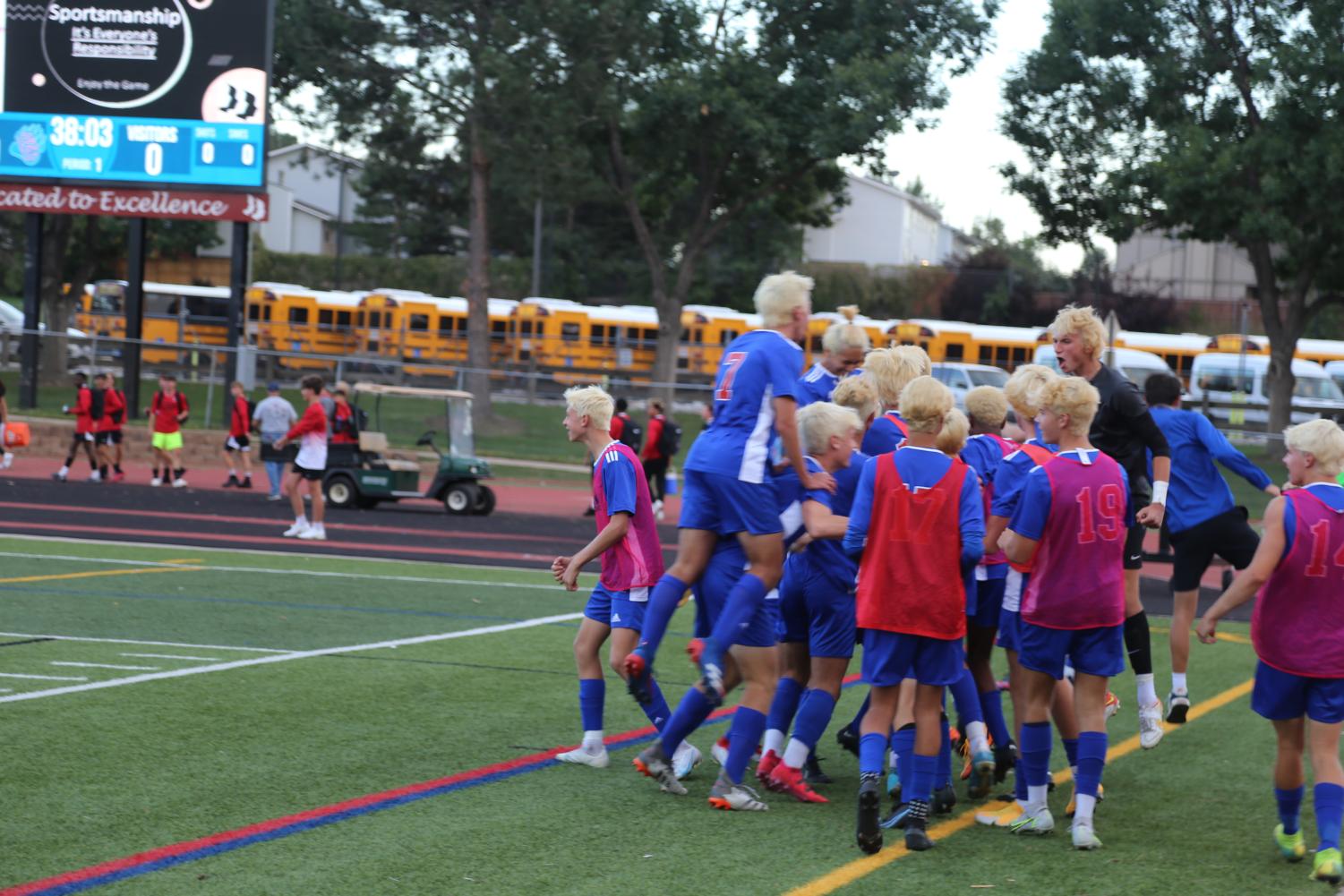 See Moments From Varsity Boys' Soccer Game