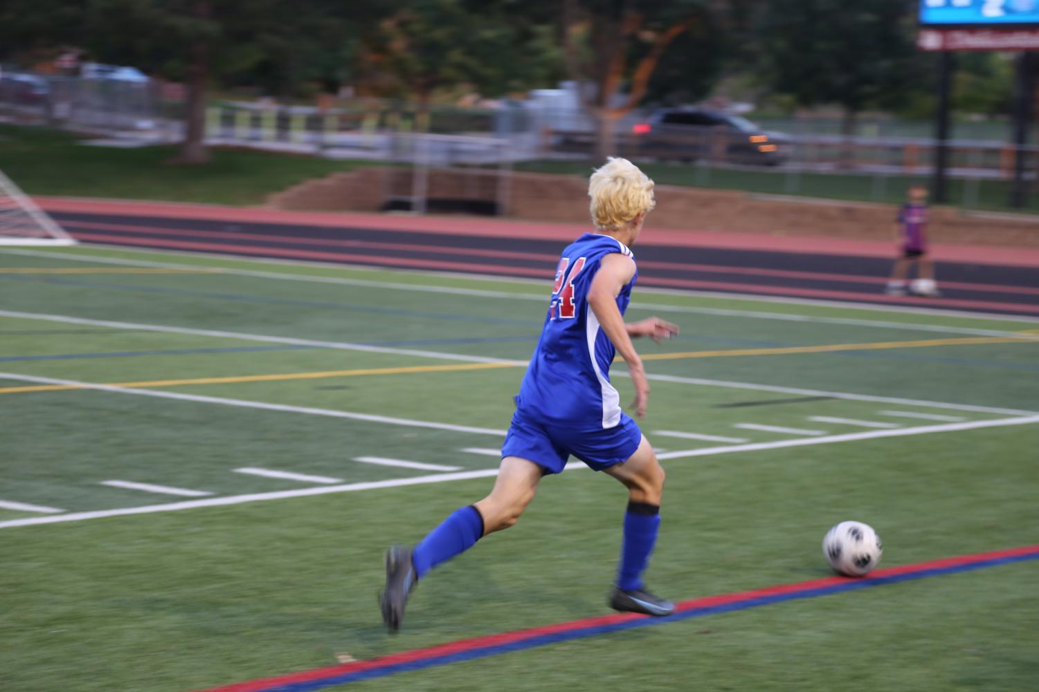 See Moments From Varsity Boys' Soccer Game