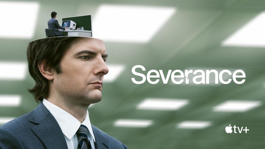 Severance, starring Adam Scott and Britt Lower, is a thriller series on Apple TV+ that was released on Feb. 18.