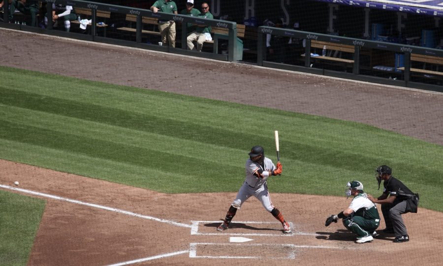 There have long been teams in the MLB that have a huge advantage because they are in overall weaker divisions. Creating fewer match ups with players that capitalize on a certain team and consistently collect hits against them, like San Francisco Giant Brandon Crawford (above) against the Colorado Rockies, would make games less predictable.