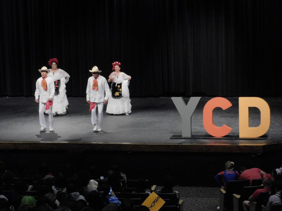 Speakers on stage during the Jan. 30 Colorado Youth Diversity Conference at Creek.