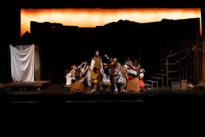 The Creek theatre program opened its seasonal musical, The Man of La Mancha on March 8. The production ran through March 11.