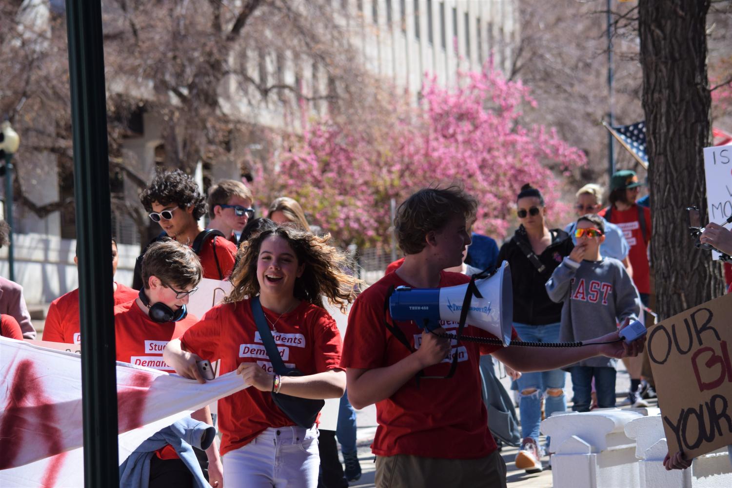 Metro-Area+Students+Demand+Action+Groups+March+Through+Denver%3A+See+Moments+Here