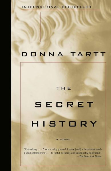 The Secret History, by Donna Tartt, has one of the strangest plot lines ever seen. From murder to whimsical professors, the book certainly stitches a fascinating story line.
