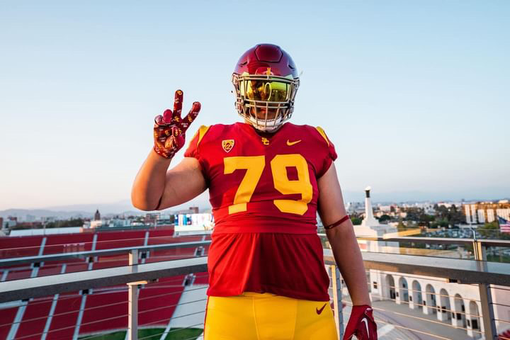 Senior+Hayden+Treter+committed+to+the+University+of+Southern+California+after+receiving+14+other+D1+offers.+Treter+believes+that+the+school+will+provide+him+with+an+opportunity+to+further+his+athletic+career.+