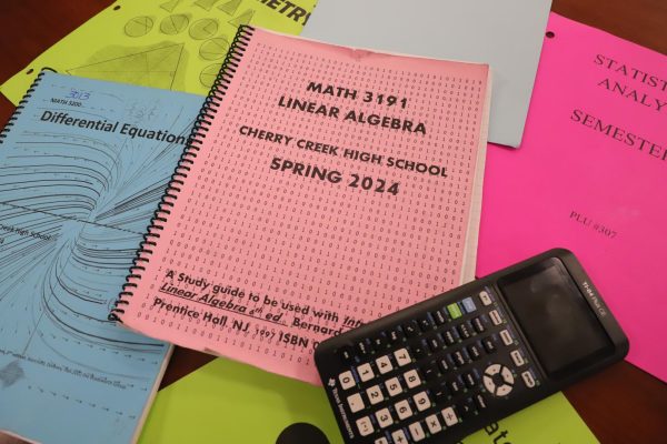 Most math classes have a workbook created by math teachers and modified each year to meet student needs. The new OUR (Open Up Resources) curriculum may change the extent to which teachers are involved in creating their classroom resources.