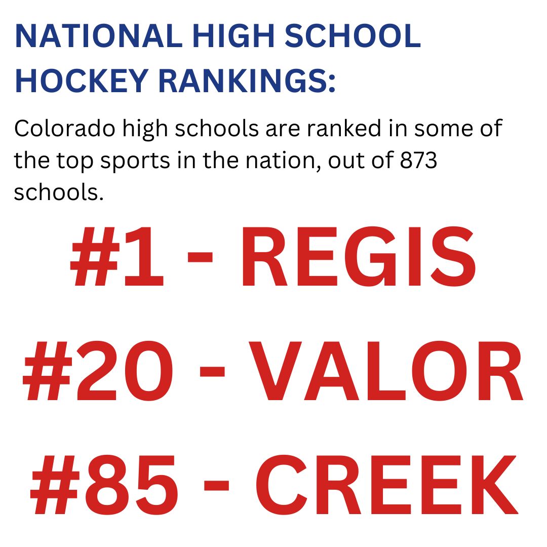 Regis, Valor & Creek Hockey Rank Nationally Union St. Journal