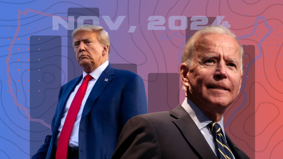 A rematch of the 2020 presidential election is set as Democrat Joe Biden and Republican Donald Trump won their respective primaries on March 13. Creek is divided over who should be voted into office.