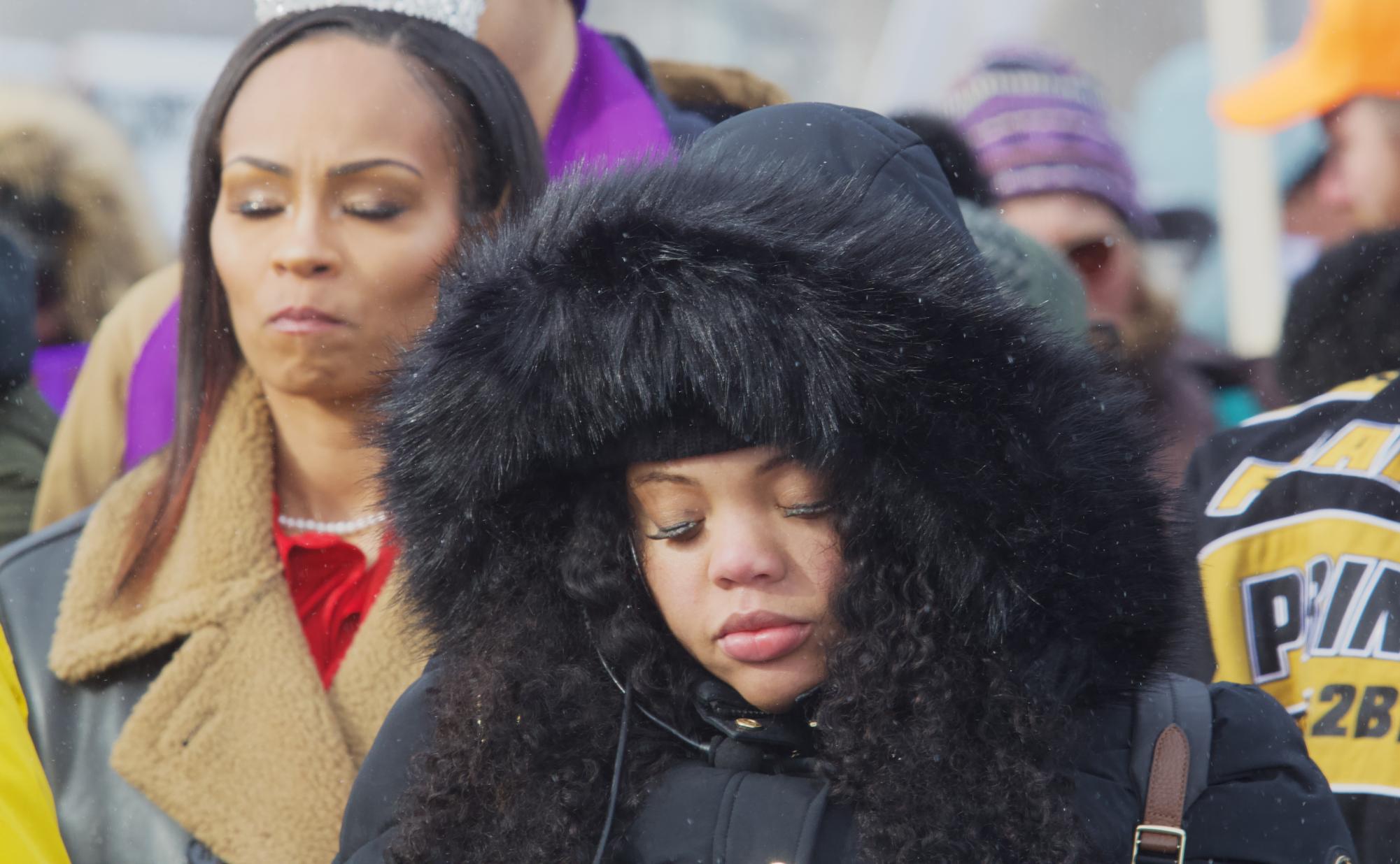 “Not a Day Off, a Day On": MLK Marade Persists Through Freezing Cold, Supported by Local Leaders