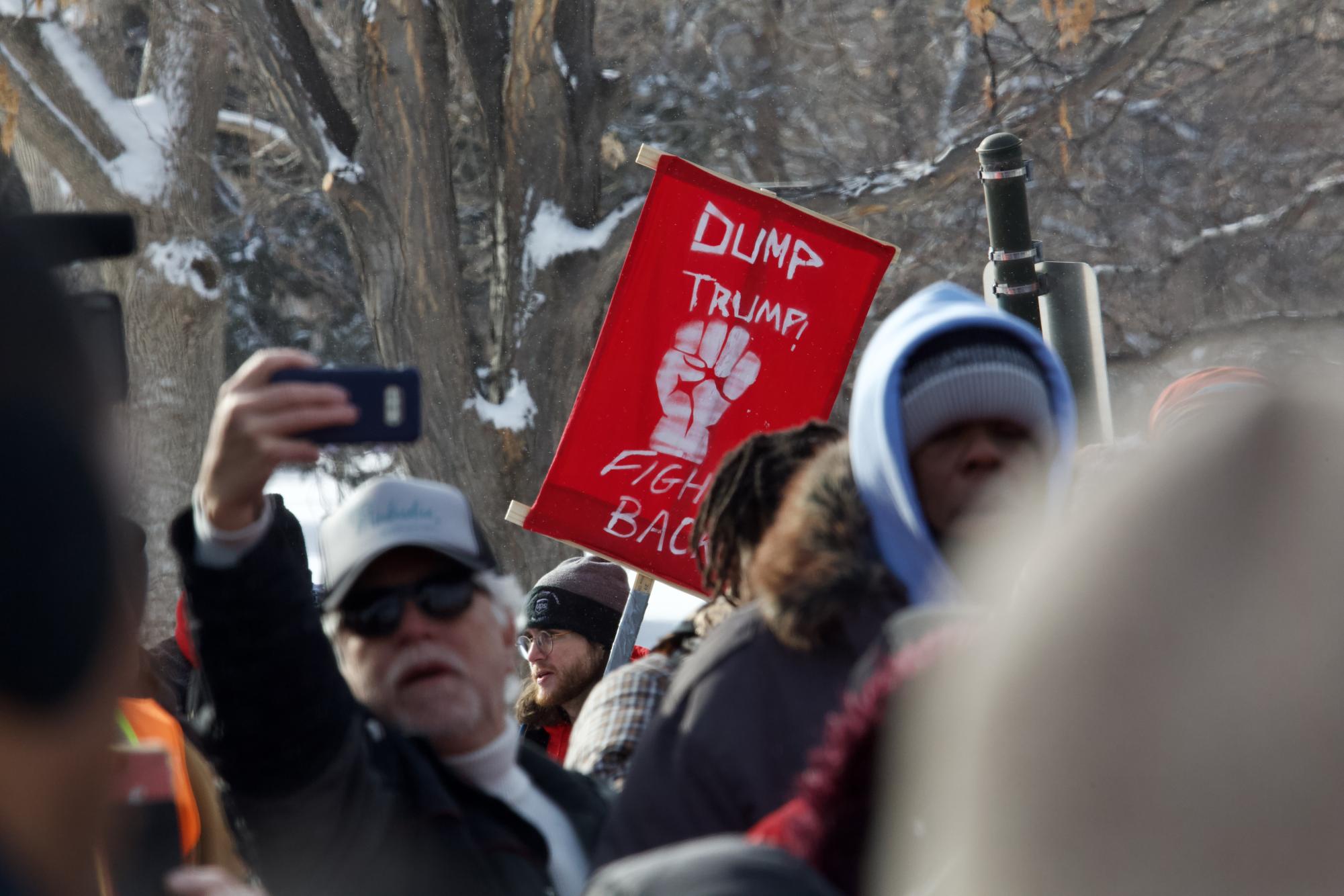 “Not a Day Off, a Day On": MLK Marade Persists Through Freezing Cold, Supported by Local Leaders