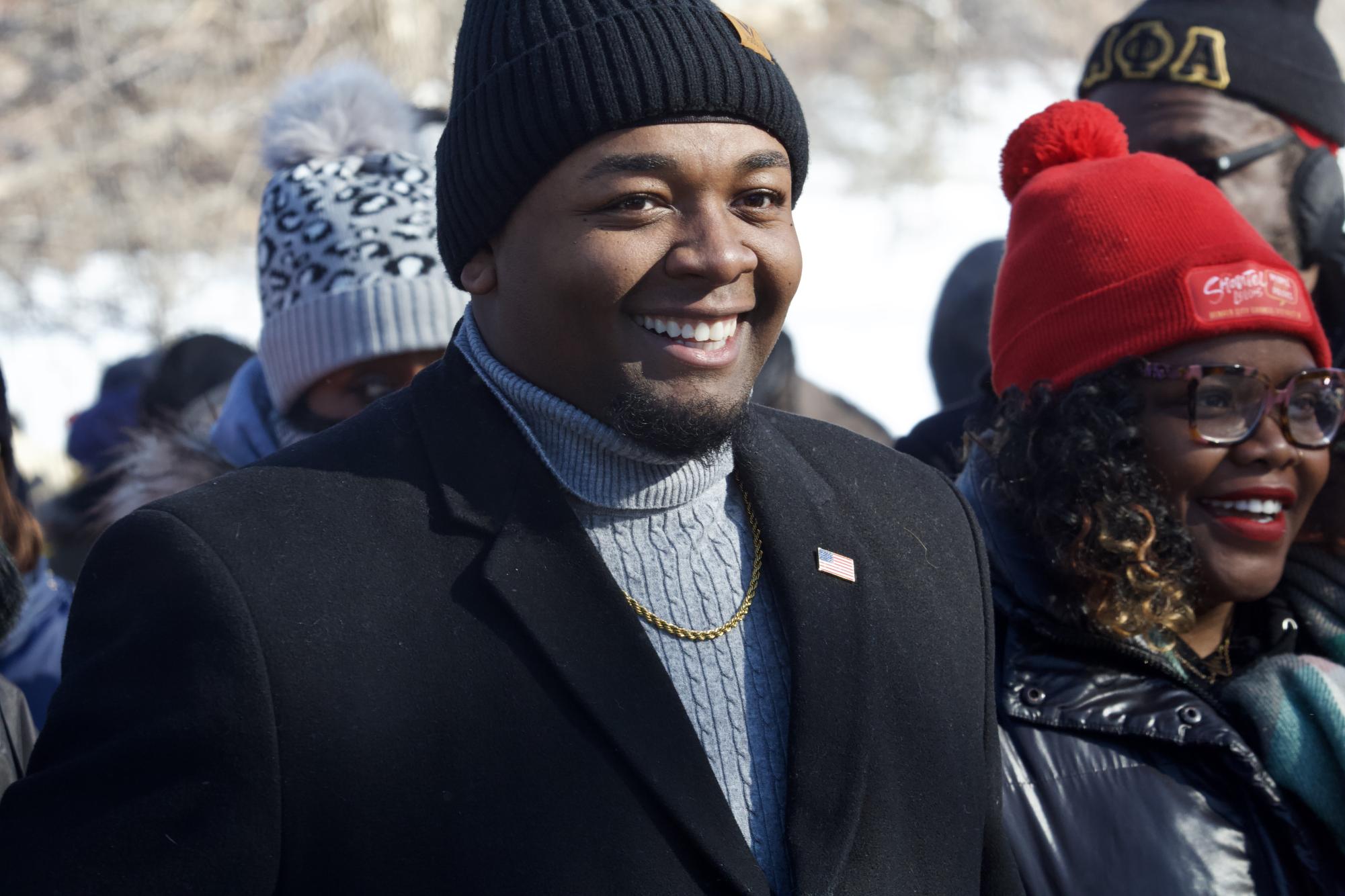 “Not a Day Off, a Day On": MLK Marade Persists Through Freezing Cold, Supported by Local Leaders