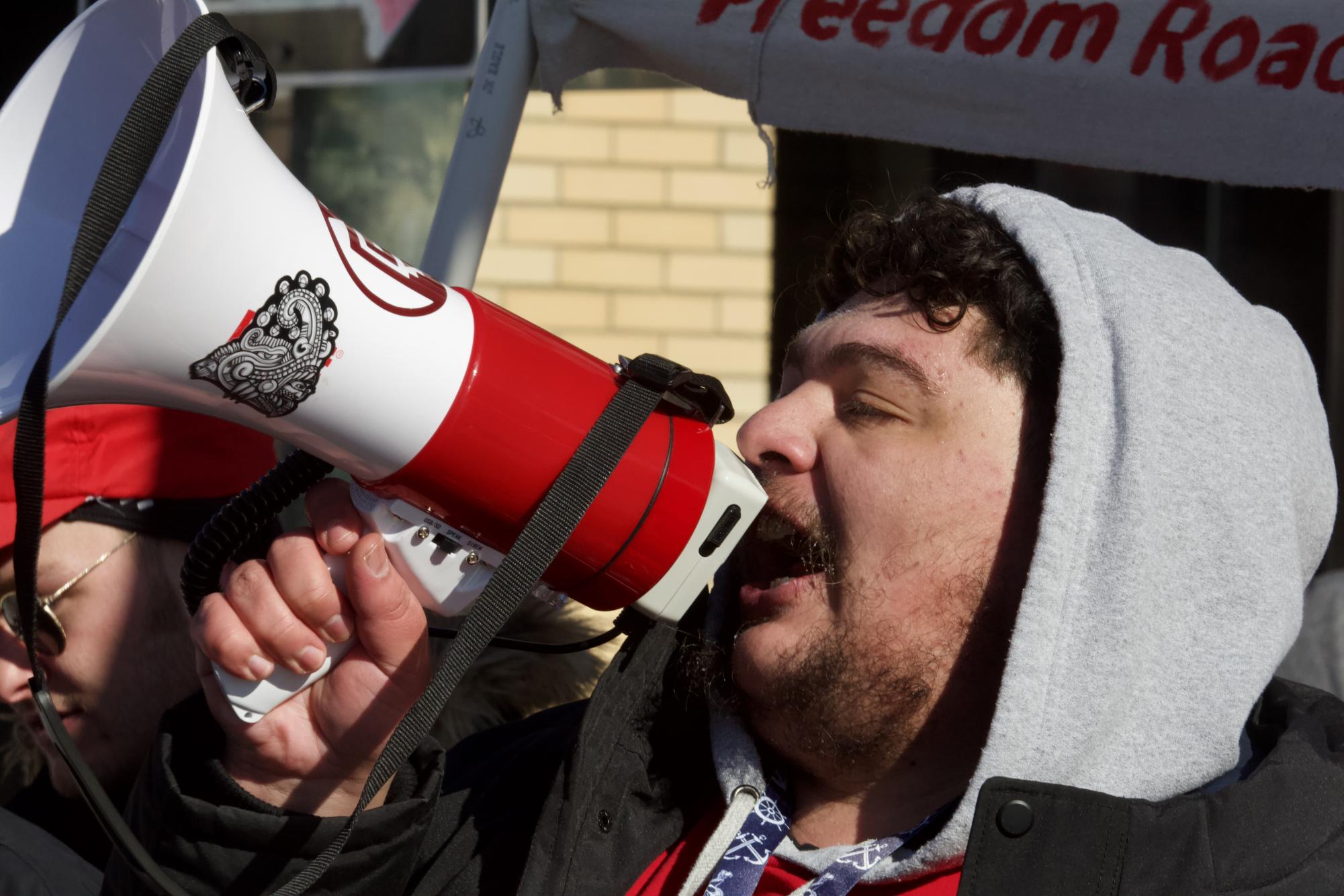 “Not a Day Off, a Day On": MLK Marade Persists Through Freezing Cold, Supported by Local Leaders