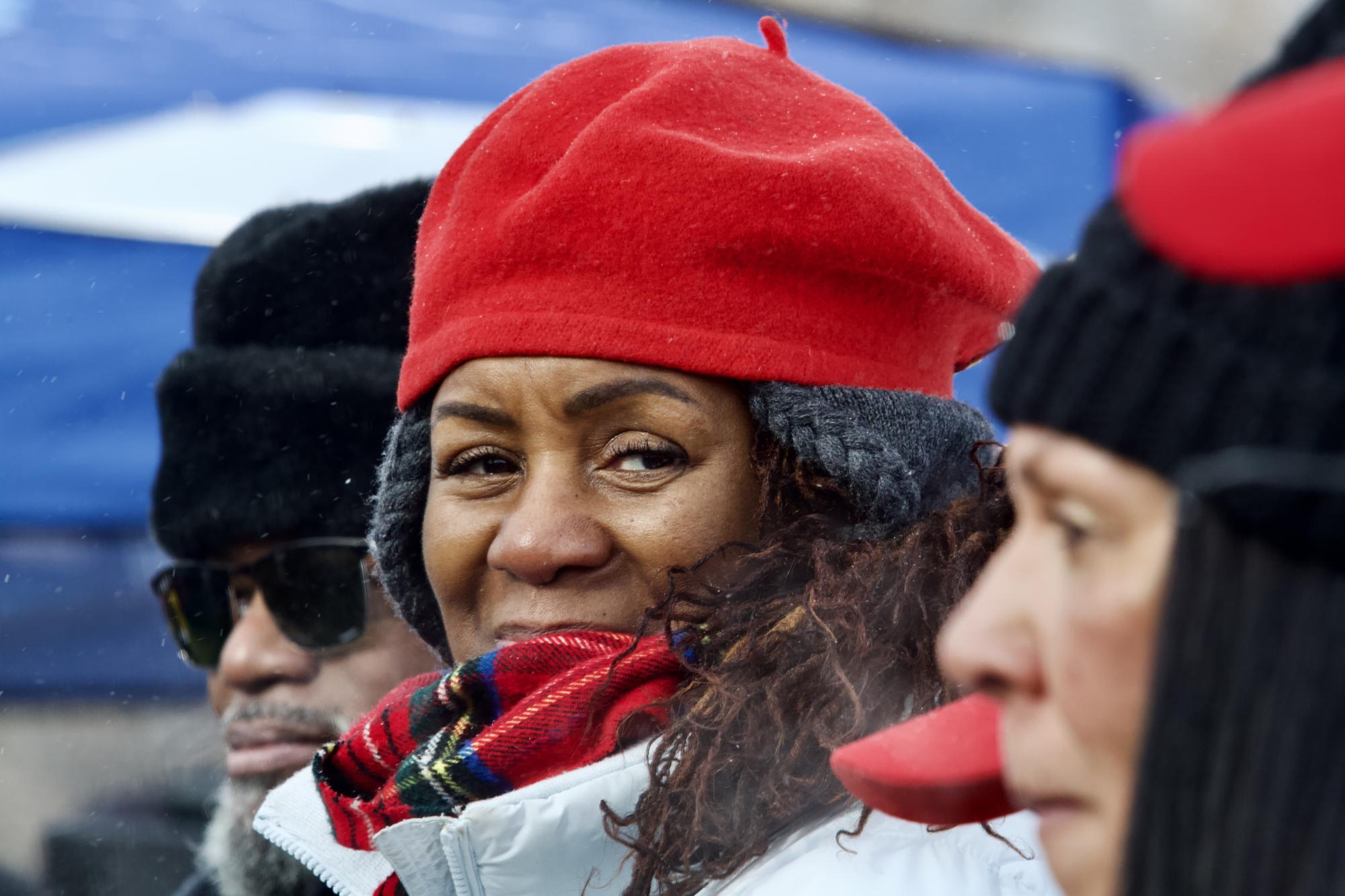 “Not a Day Off, a Day On": MLK Marade Persists Through Freezing Cold, Supported by Local Leaders