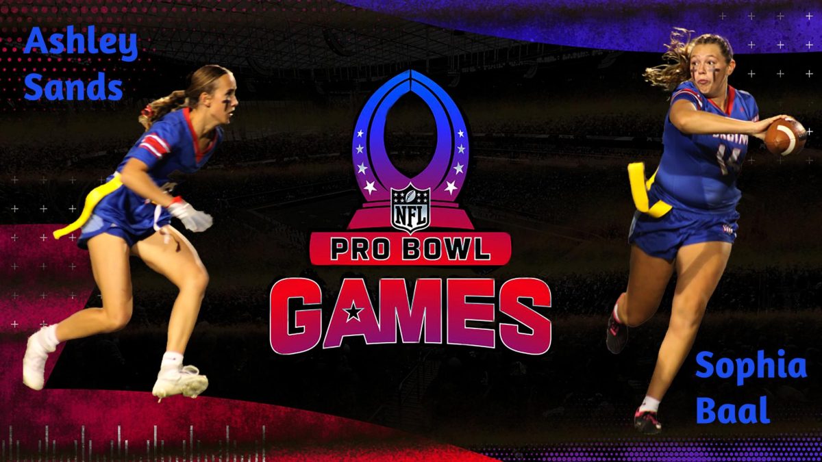 Seniors Sophia Baal and Ashley Sands, two Creek varsity athletes, will be attending the flag football Pro Bowl showcase in Orlando, Fl on Feb. 2.