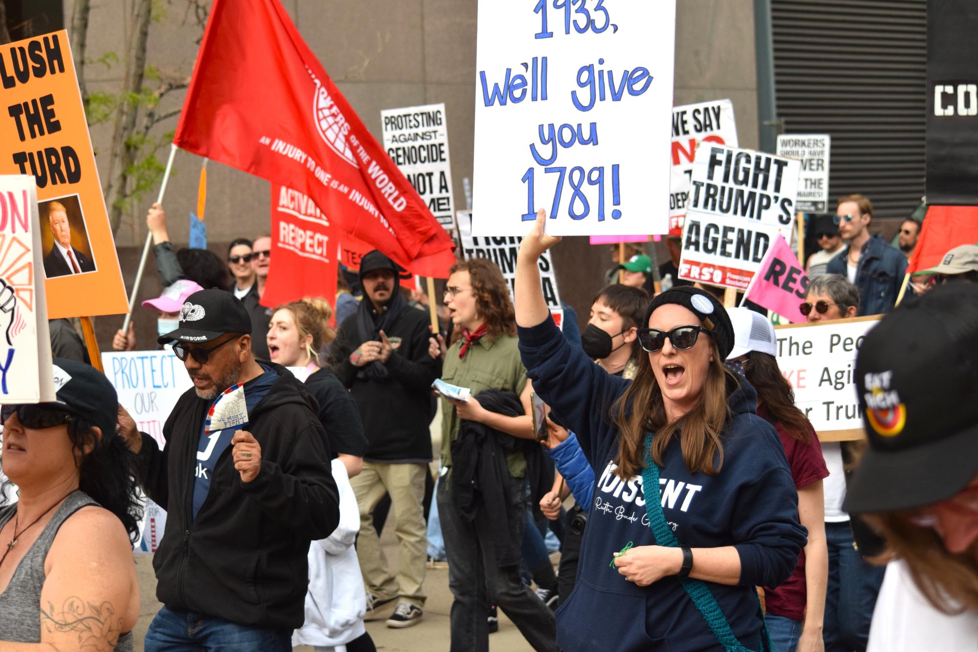 Denver May Day Rallies Evolve Into Anti-Trump Fury
