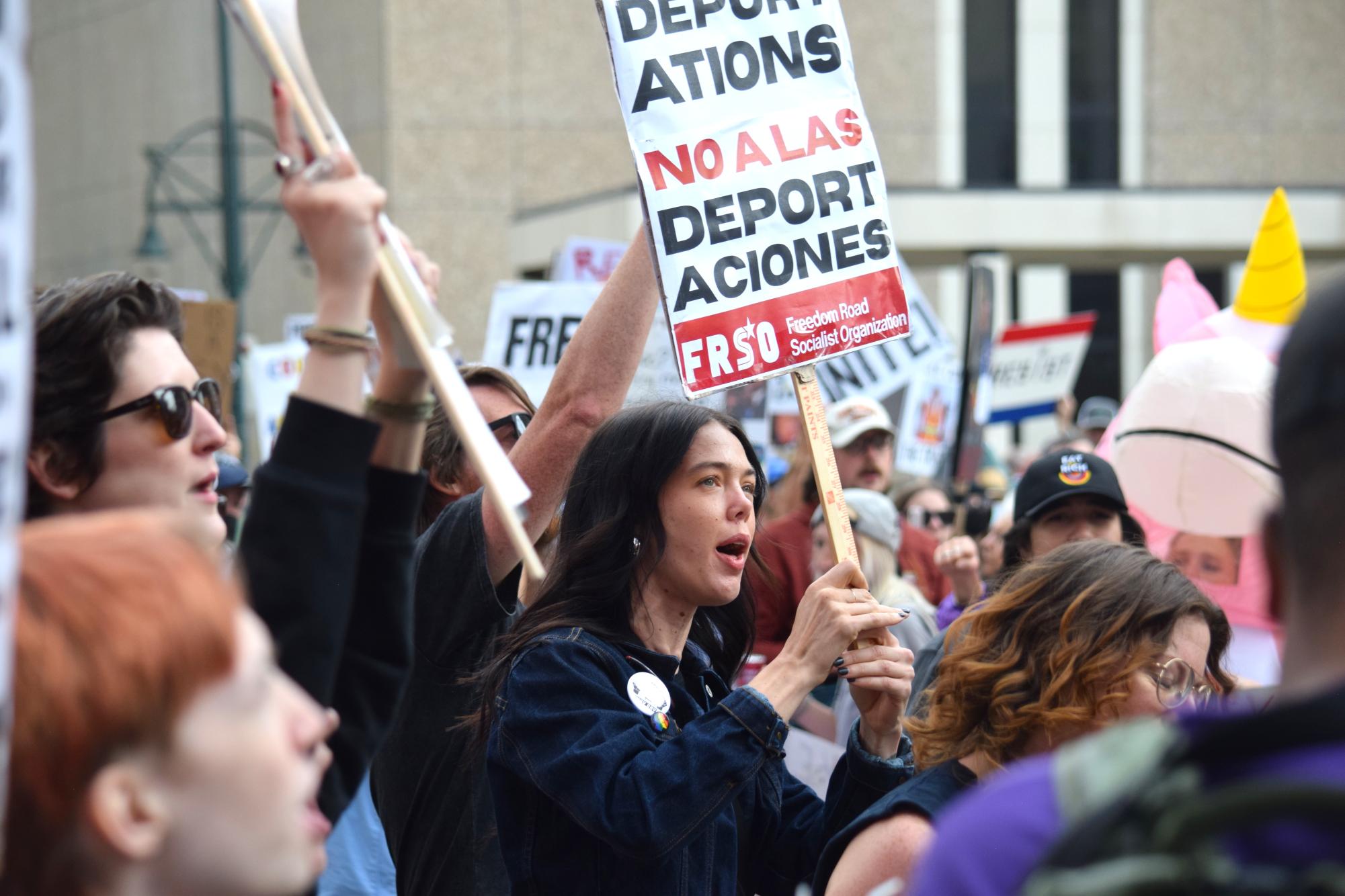 Denver May Day Rallies Evolve Into Anti-Trump Fury