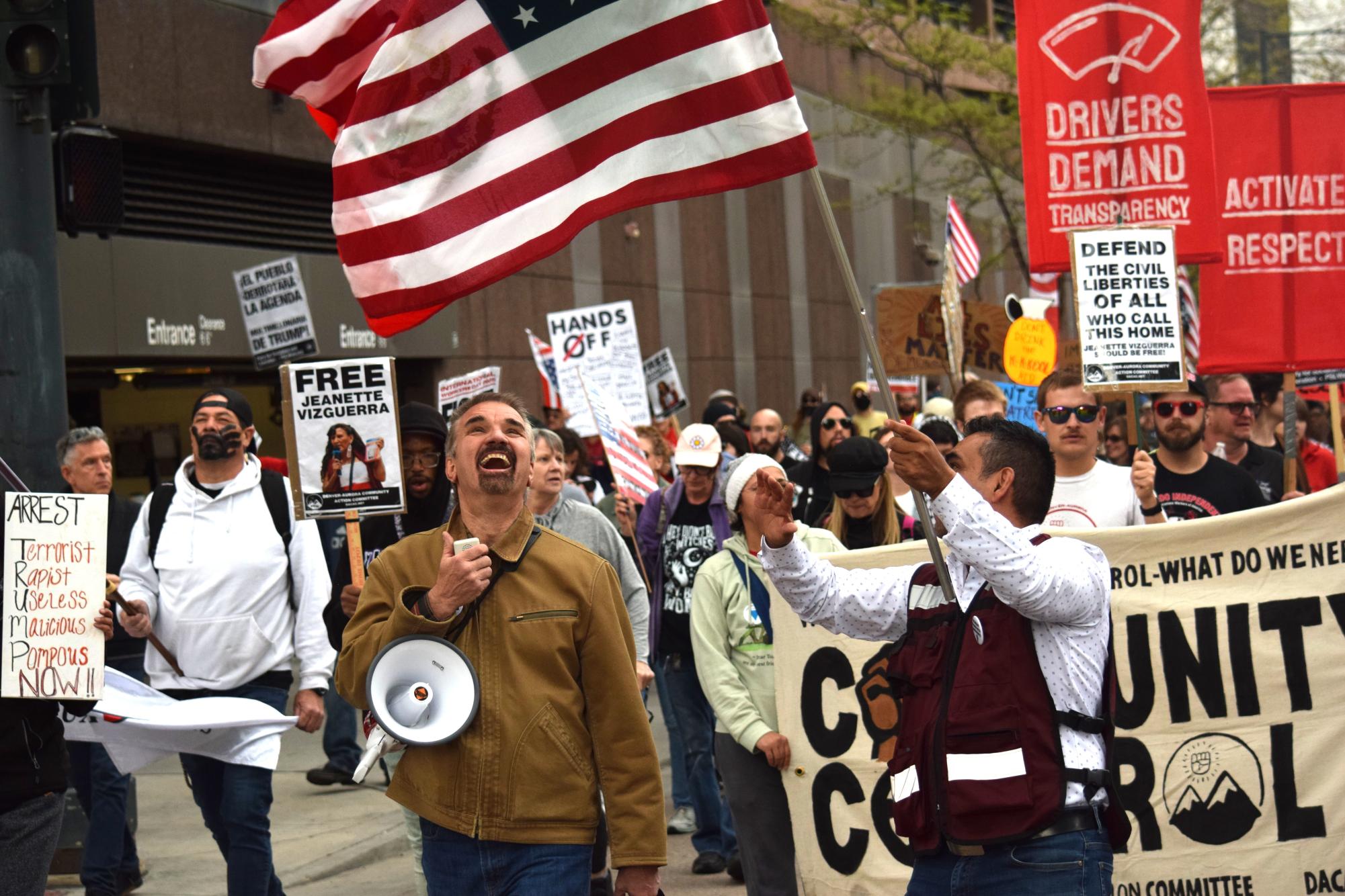 Denver May Day Rallies Evolve Into Anti-Trump Fury