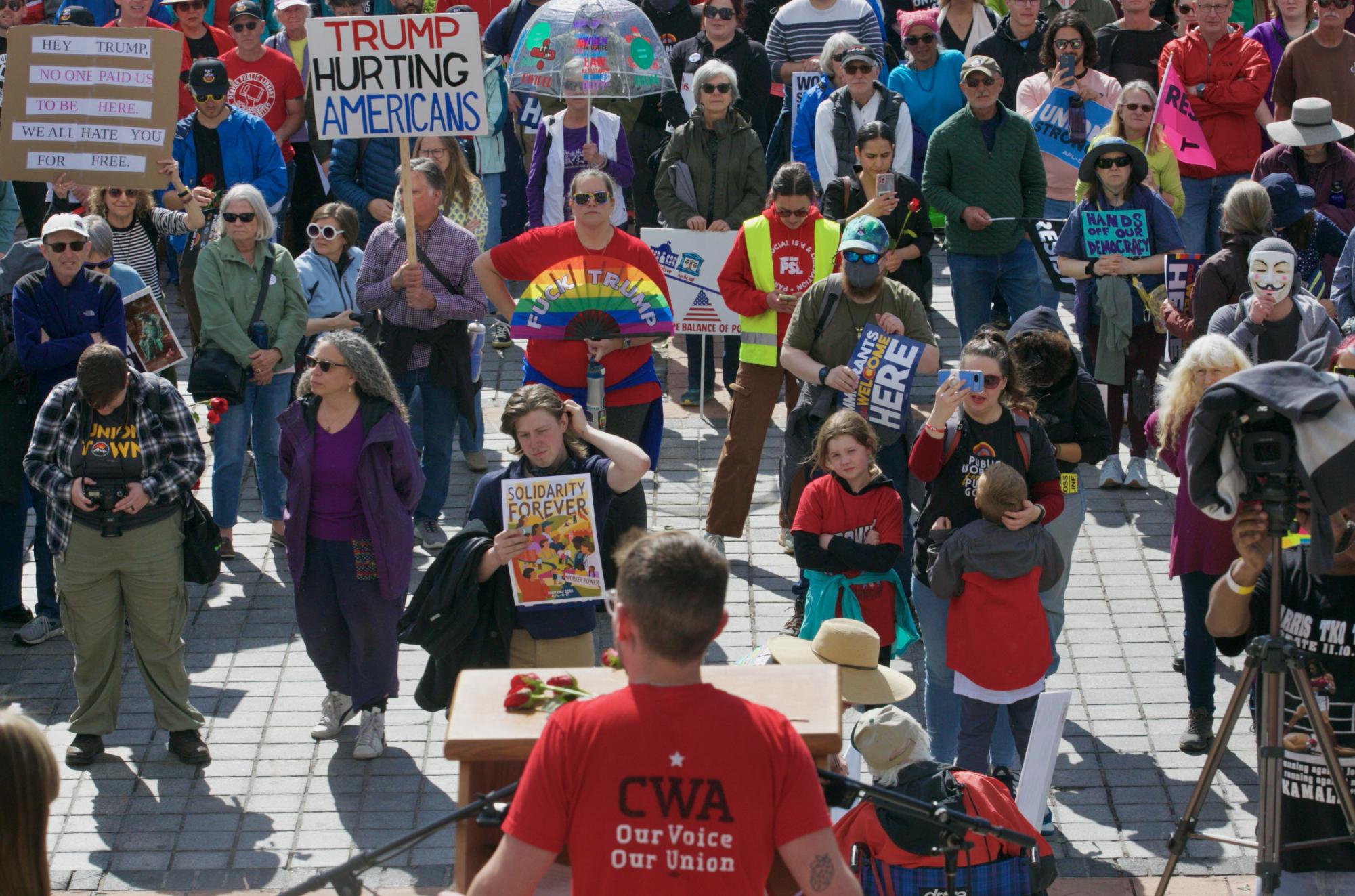 Denver May Day Rallies Evolve Into Anti-Trump Fury