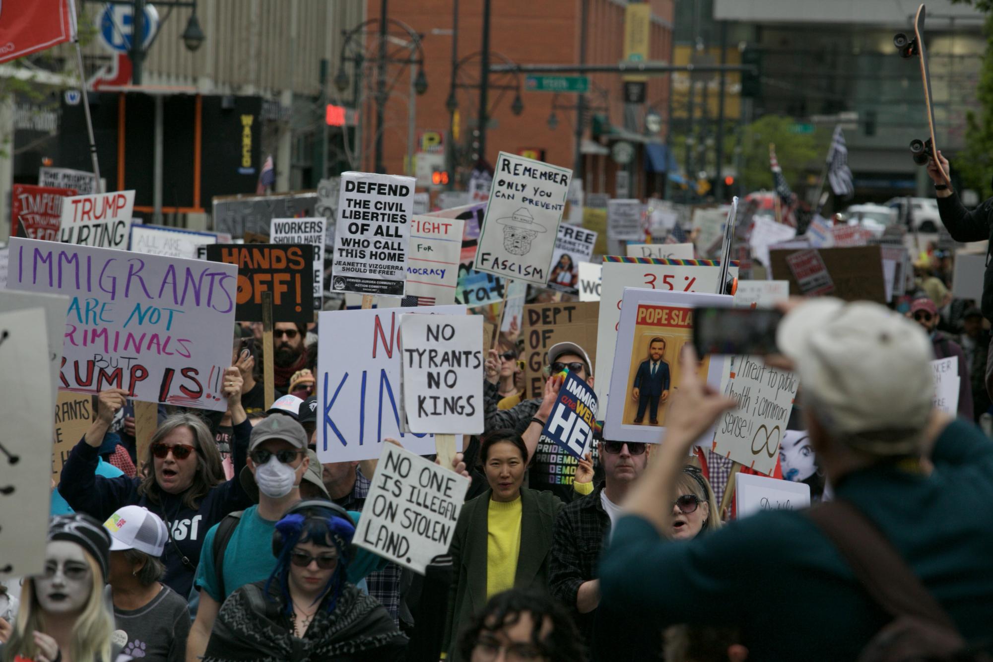 Denver May Day Rallies Evolve Into Anti-Trump Fury