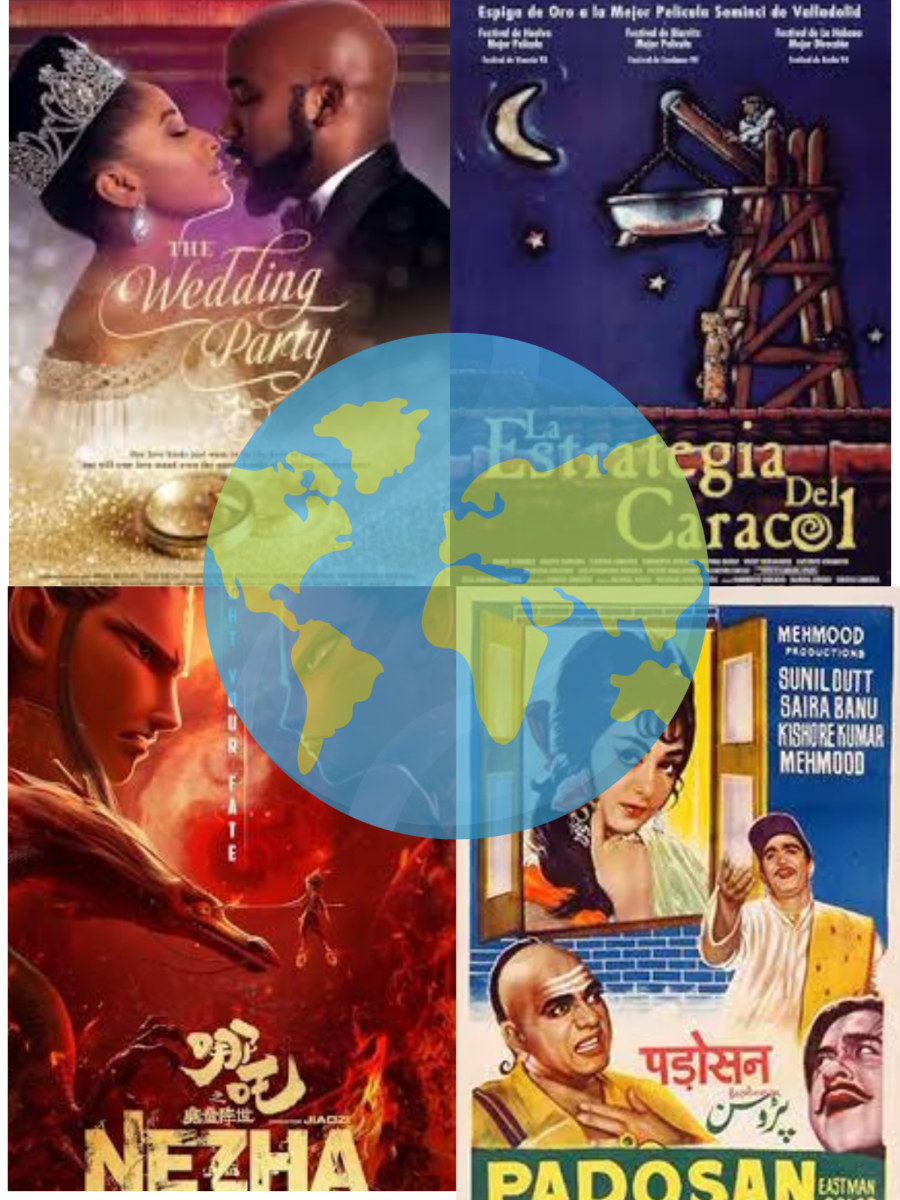 Lots of students around Creek watch movies from their cultures. These movies give them a connection to their country. 
